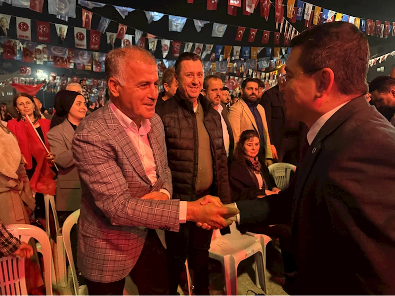 Cumhur İttifakı Büyükşehir Belediye Başkan adayı Tütüncü, Manavgat