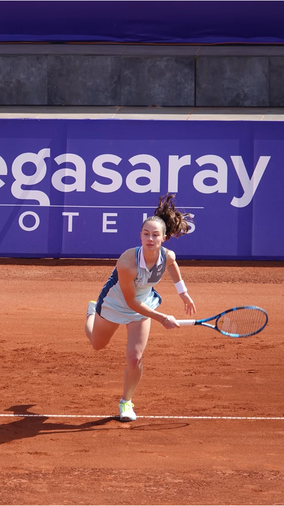 Milli tenisçi Zeynep Sönmez, Megasaray Hotels Açık