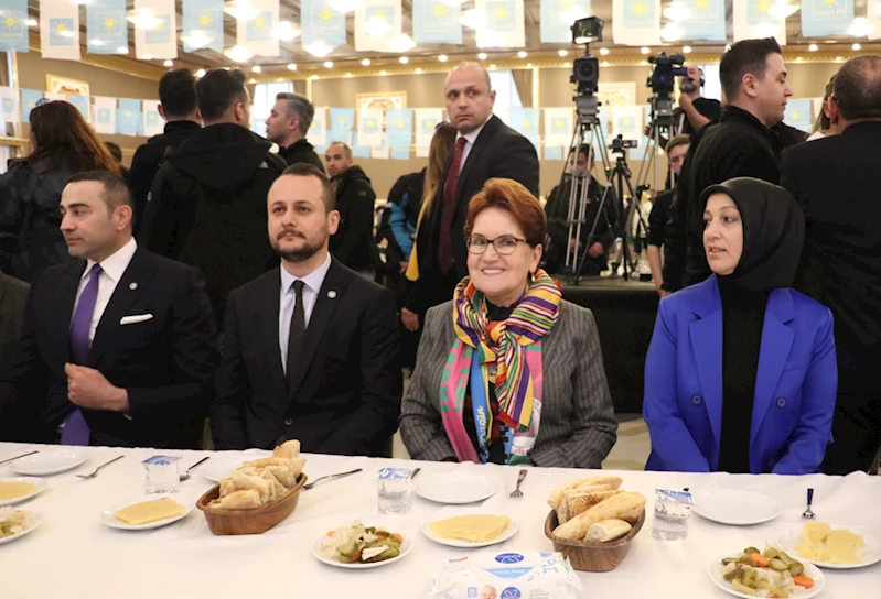 İYİ Parti Genel Başkanı Akşener Isparta