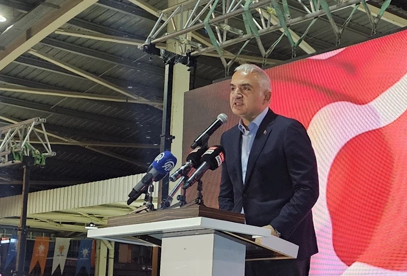 Kültür ve Turizm Bakanı Ersoy, Antalya