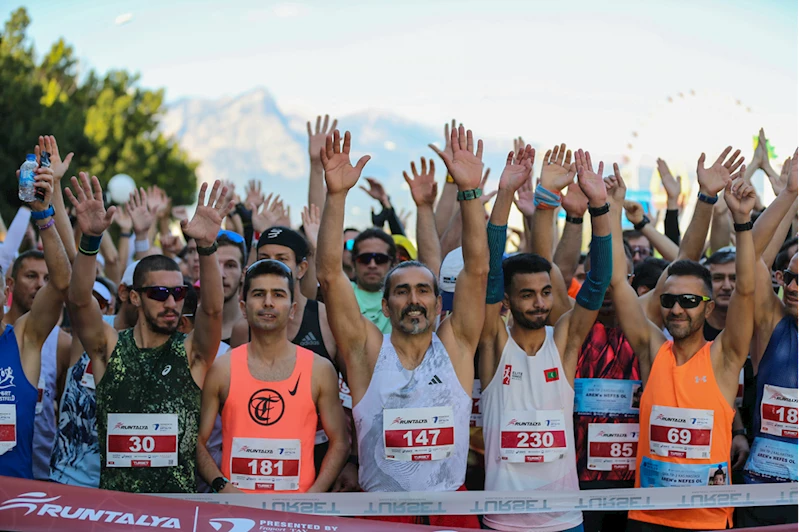 19. Uluslararası Runtalya Maratonu başladı