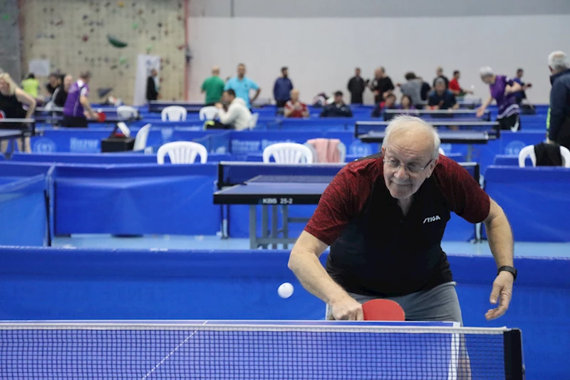 Adana 11. Uluslararası Veteran Masa Tenisi Turnuvası sona erdi