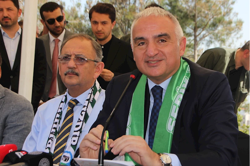 Kültür ve Turizm Bakanı Ersoy, Serik