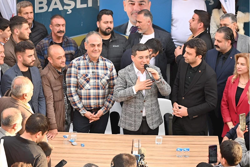 Antalya Büyükşehir Belediye Başkan adayı Tütüncü, seçim çalışmalarını sürdürdü 