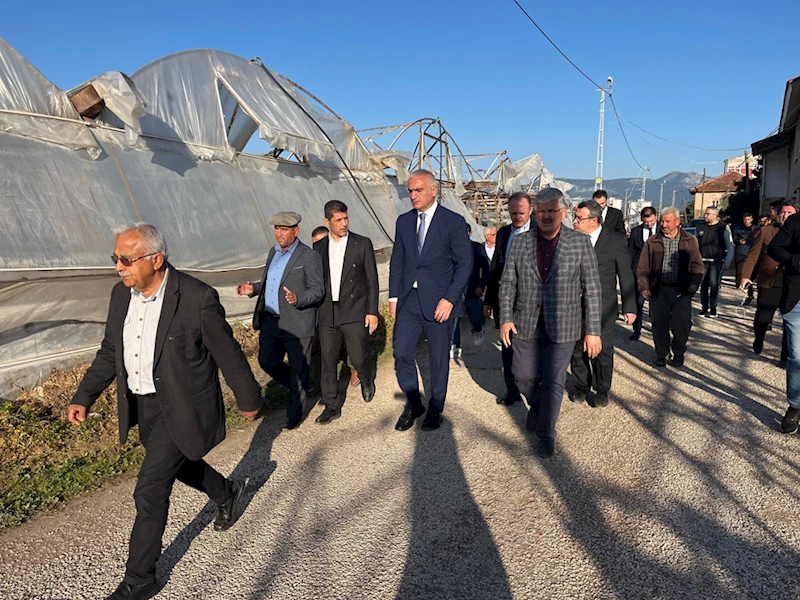 Kültür ve Turizm Bakanı Ersoy, Demre ve Kumluca