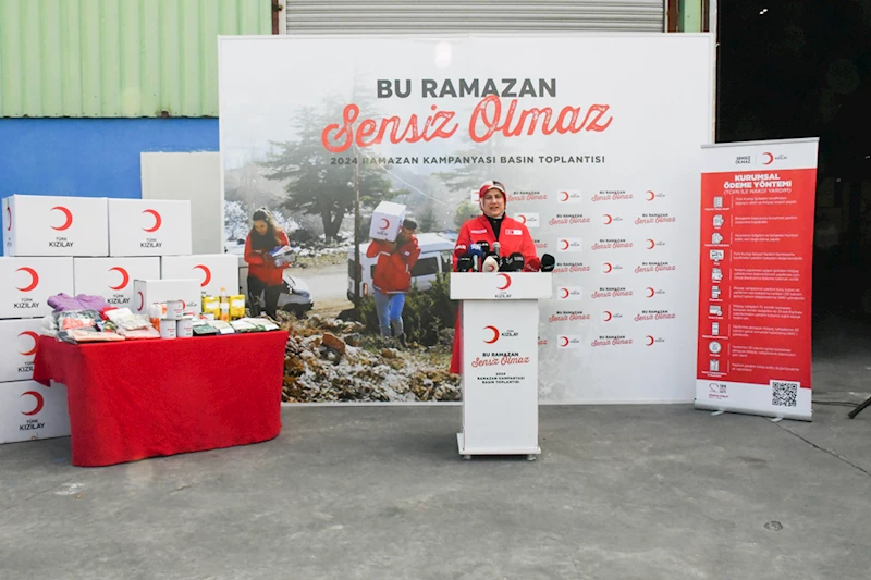 Türk Kızılay bu yılki ramazan kampanyasını Hatay