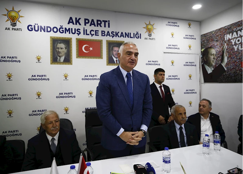 Kültür ve Turizm Bakanı Ersoy, Antalya