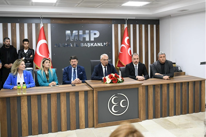 MHP Adana İl Başkanlığınca bayramlaşma programı düzenlendi
