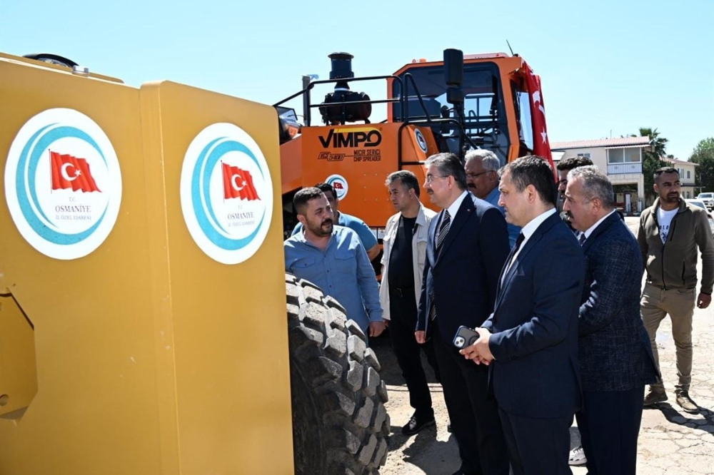 Osmaniye İl Özel İdaresi araç filosuna 10 yeni araç