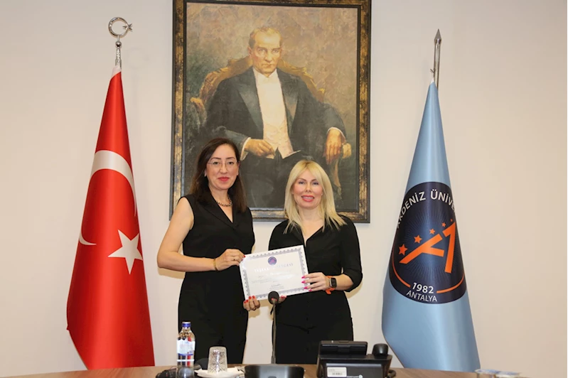 Akdeniz Üniversitesinde bilimsel başarılar ödüllendirildi