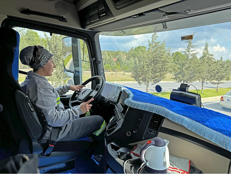 Tır şoförü Sevda, Kahramanmaraş