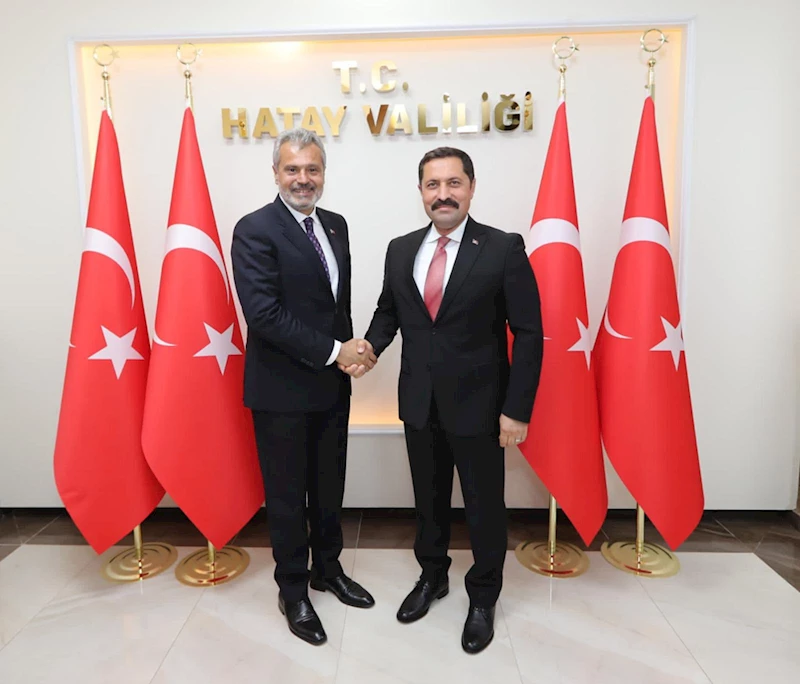 Hatay Valisi Masatlı, Büyükşehir Belediye Başkanı Öntürk