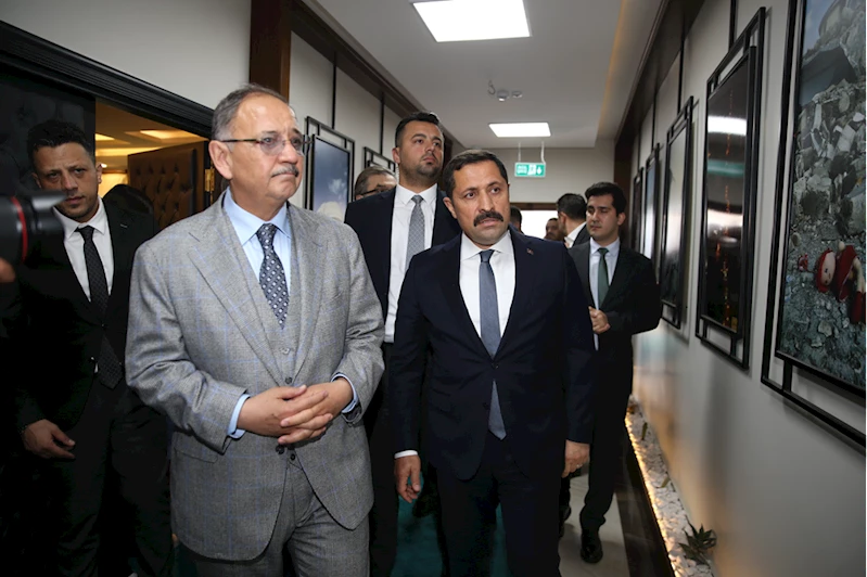 Çevre, Şehircilik ve İklim Değişikliği Bakanı Özhaseki, Hatay