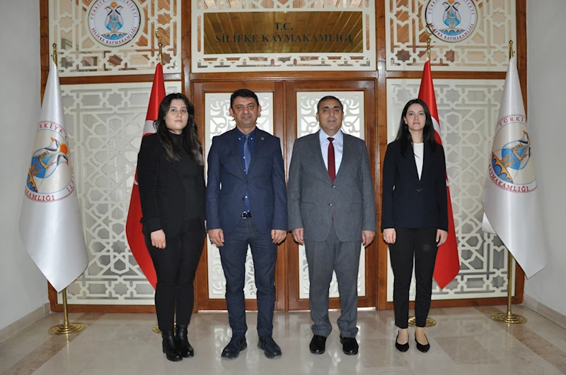 Silifke Kaymakamı Aslaner, İlçe Emniyet Müdürü Petek