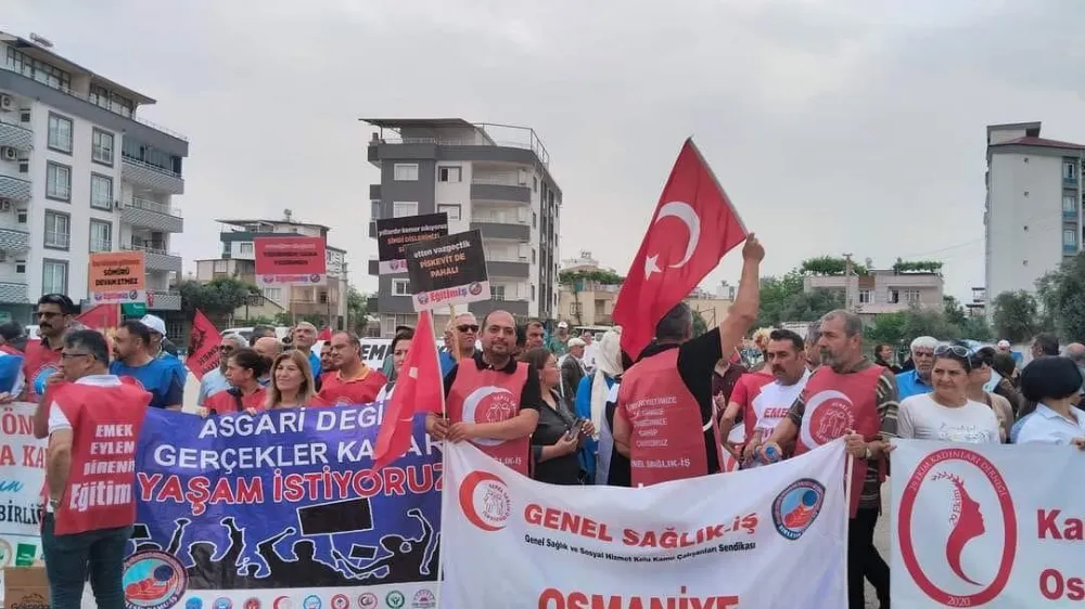 İşçi Bayramı Osmaniye’de Kutlandı