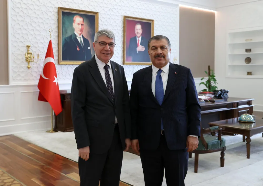 Gülsoy, Sağlık Bakanı Koca