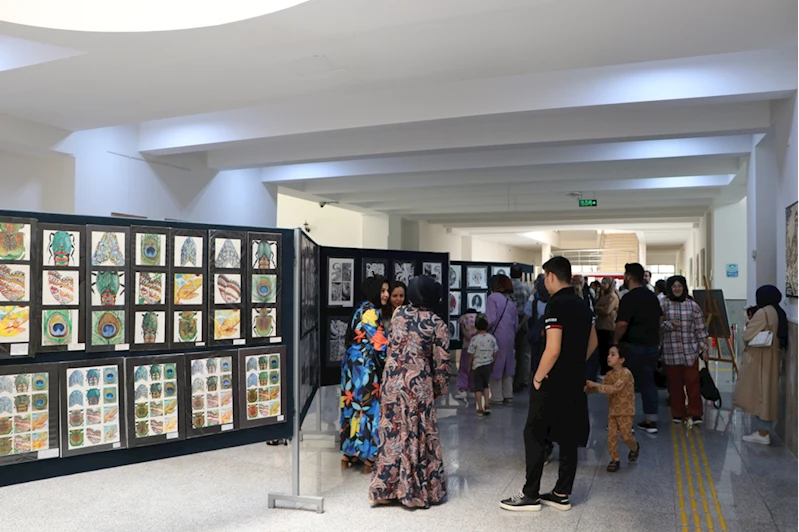 KSÜ öğrencilerinin tasarımları sergilendi 