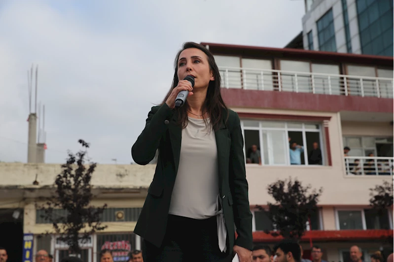 DEM Parti Eş Genel Başkanı Hatimoğulları, Hatay Samandağ
