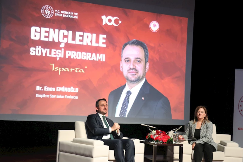 Gençlik ve Spor Bakan Yardımcısı Enes Eminoğlu Isparta
