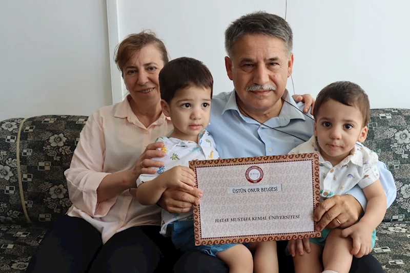 Hataylı 63 yaşındaki iş insanı okuduğu bölümü birincilikle bitirdi 