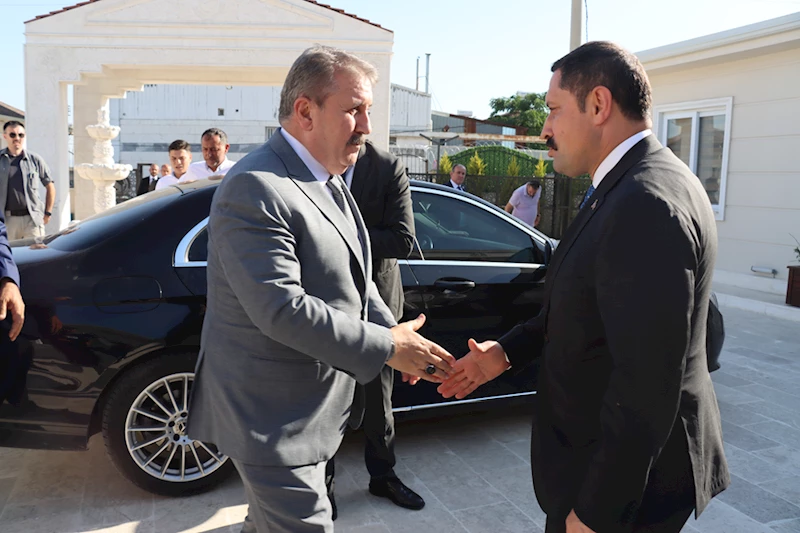 BBP Genel Başkanı Mustafa Destici Hatay