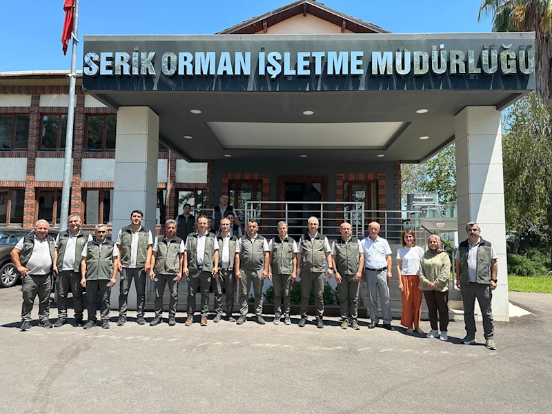 Orman Bölge Müdürü Derince ilk ziyaretini Serik