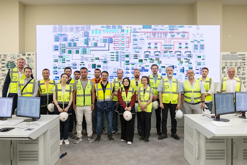 Avrupa Nükleer Güvenlik Düzenleyicileri Grubu, Akkuyu NGS sahasını ziyaret etti