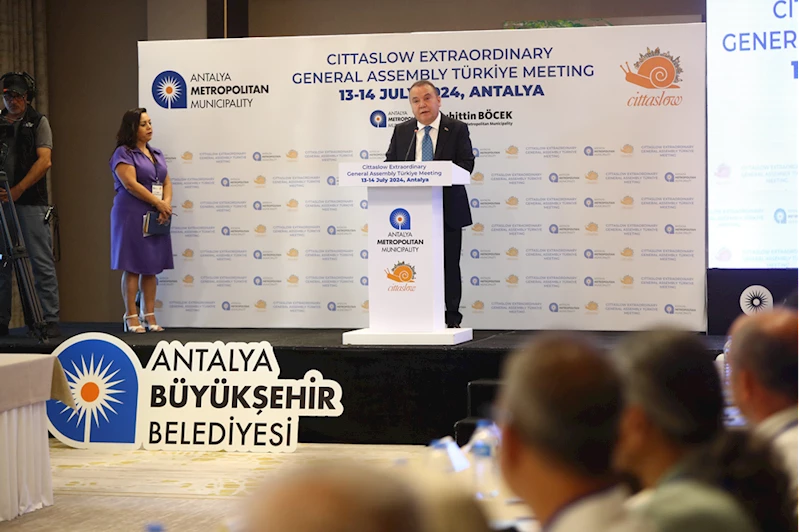 Cittaslow Olağanüstü Türkiye Genel Kurul Toplantısı, Antalya