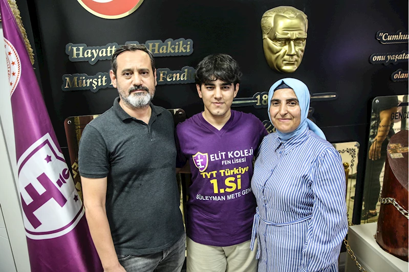 TYT birincisi Süleyman Mete Genç
