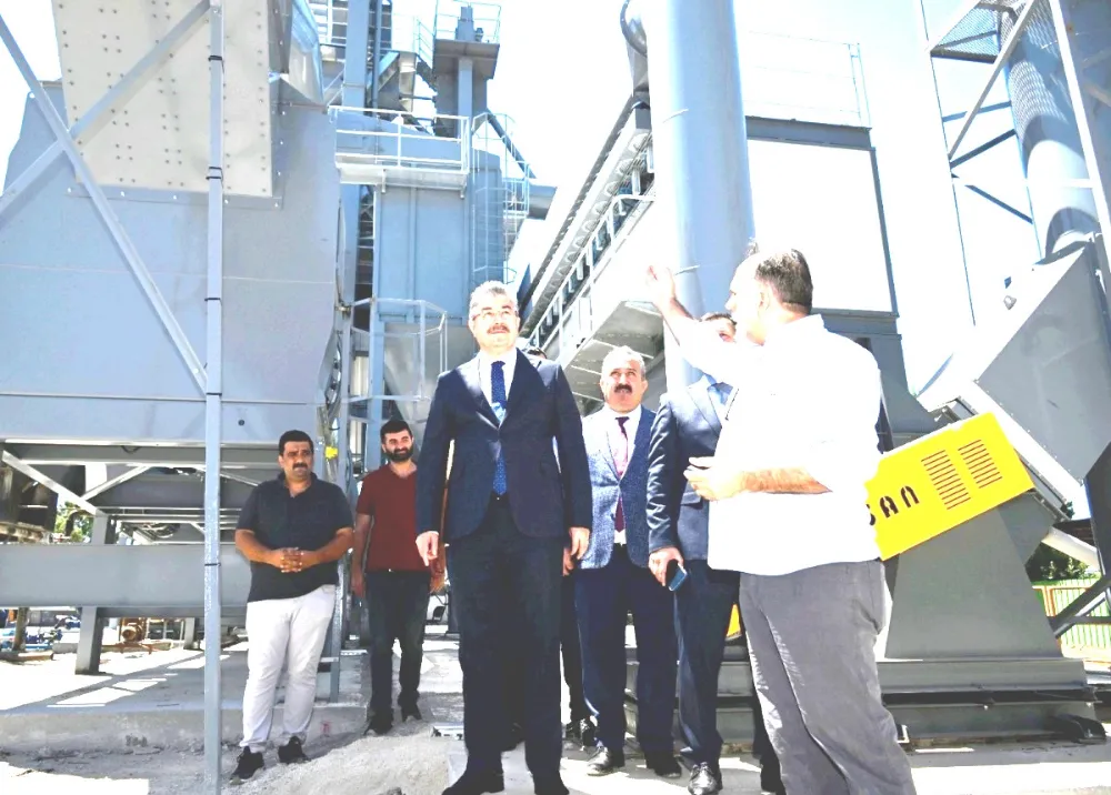 Osmaniye Valiliği kendi asfaltını üretecek tesis kurdu