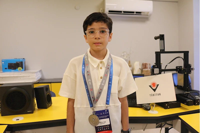 Ortaokul öğrencisi geliştirdiği yazılımla kask kullanım oranını artırmayı amaçlıyor