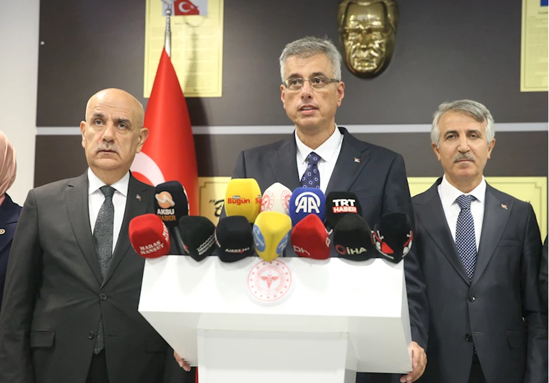 Sağlık Bakanı Memişoğlu, Kahramanmaraş