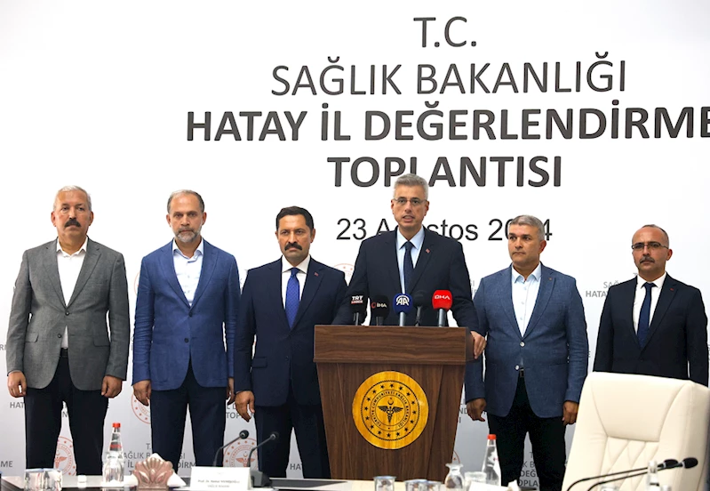 Sağlık Bakanı Memişoğlu, Hatay