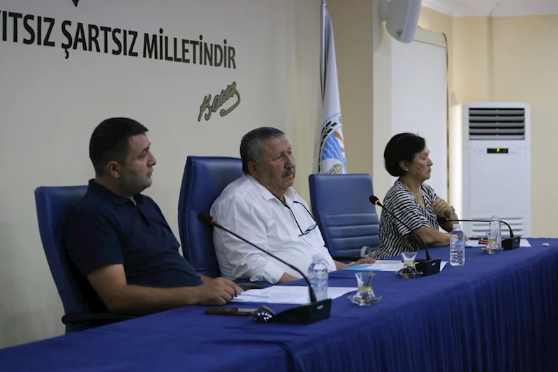 Kaş Belediyesi eylül ayı meclis toplantısı yapıldı
