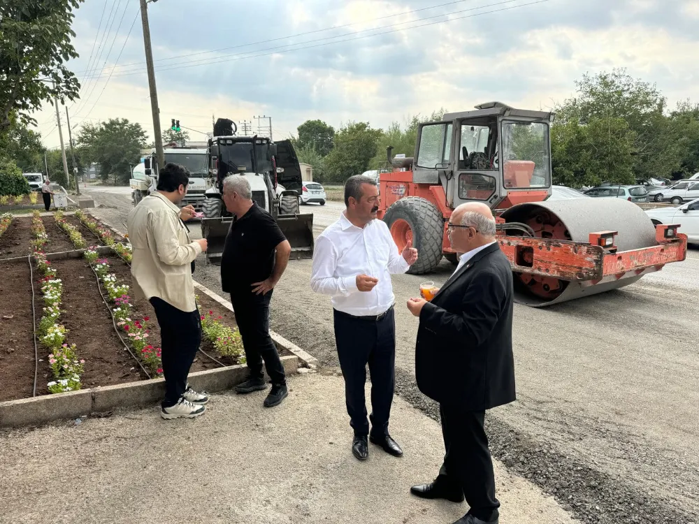 Yarbaşı’nda yol çalışmaları devam ediyor