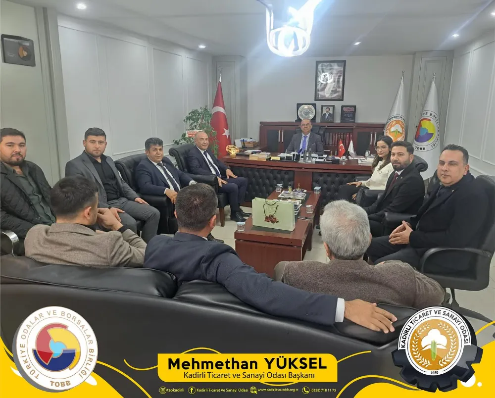 CHP’den KSTO Başkanı Yüksel’e Ziyaret