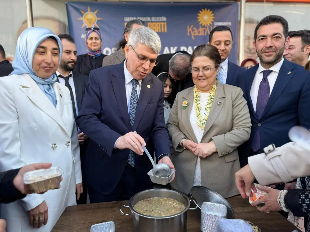 Osmaniye Ak Parti’den aşure ikramı