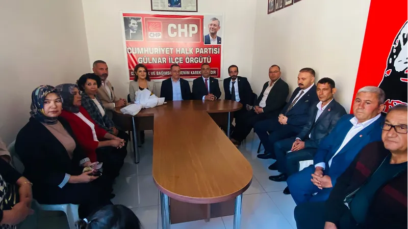 CHP Mersin Milletvekili Gülcan Kış Gülnar