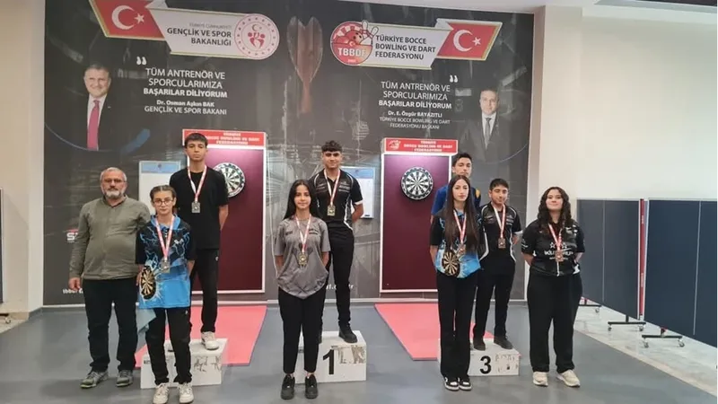 Adanalı sporcu Şehit Eren Bülbül Türkiye Dart Şampiyonası