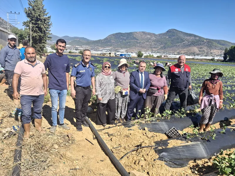 Anamur Kaymakamı Duru kadın üreticilerle buluştu 