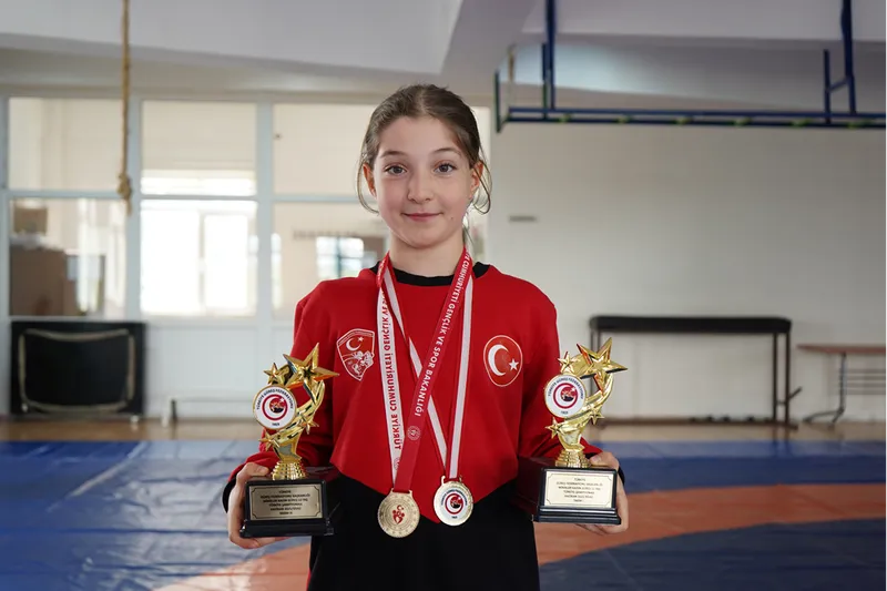 Yetenek taramasıyla keşfedilen sporcu, 2,5 ayda Türkiye şampiyonu oldu 