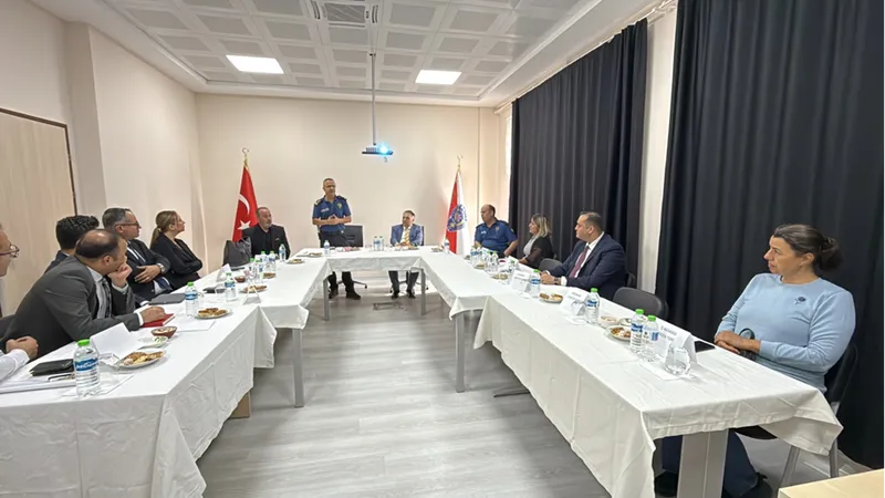 Anamur ilçesinde asayiş değerlendirme toplantısı yapıldı