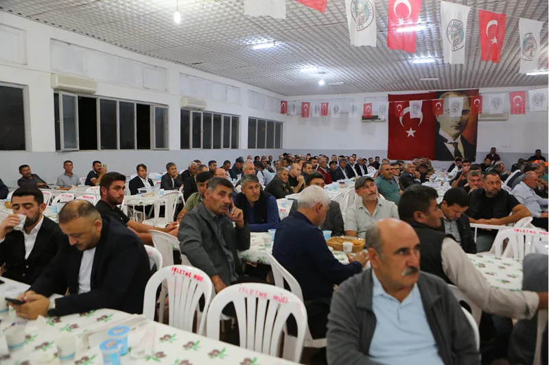 Mut Belediye Başkanı Murat Orhan, muhtarlarla buluştu