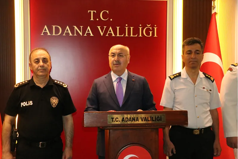 Adana Valisi Yavuz Selim Köşger eylül ayındaki asayiş çalışmalarını değerlendirdi: