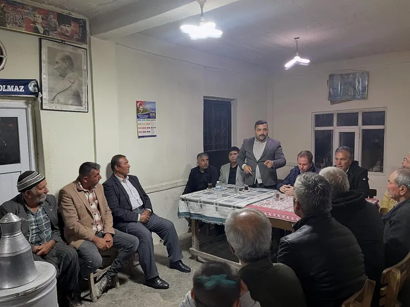 MHP Gülnar İlçe Başkanlığı ziyaretlerine devam ediyor