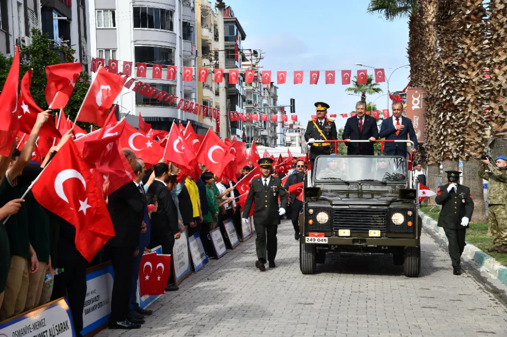 Osmaniye’de 29 Ekim Cumhuriyet Bayramı kutlandı