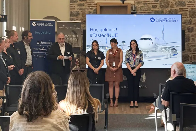 Corendon Airlines ile Nürnberg Havalimanından özel tanıtım etkinliği