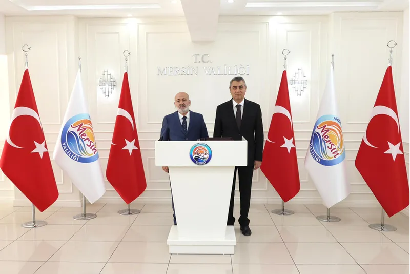 İçişleri Bakan Yardımcısı Sağlam, Mersin Valisi Toros