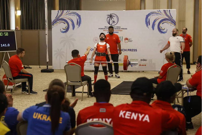 Görme Engelliler Dünya Halter Şampiyonası, Mersin
