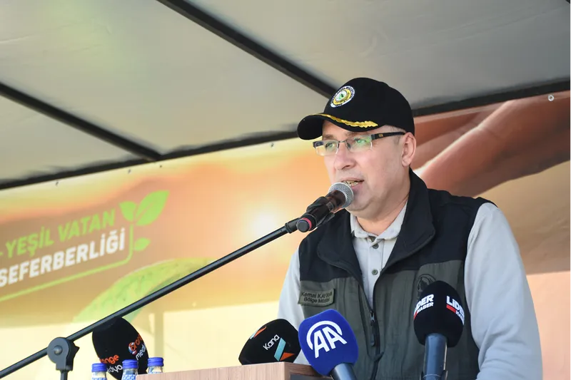 Antalya ve çevre illerde fidanlar toprakla buluşturuldu
